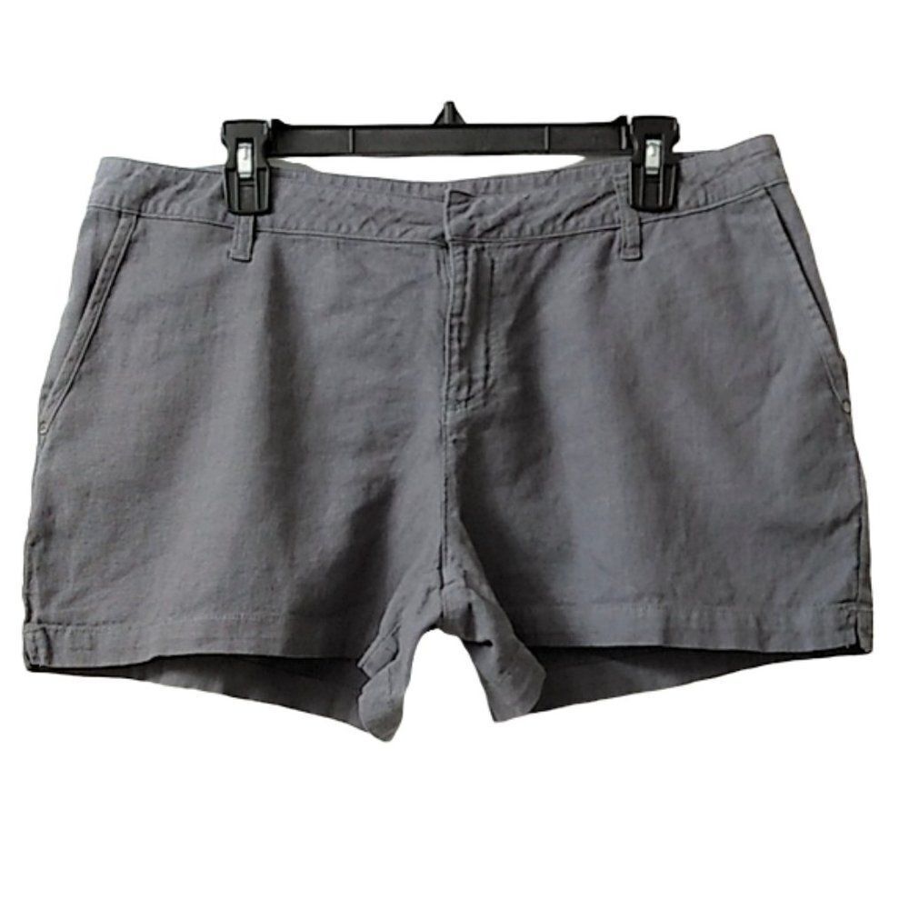 a.n.a Gray Linen Blend Shorts NWOT Size 30/10